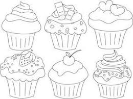 Cupcakes Kreativ Cupcake Zeichnung Cupcake Kunst