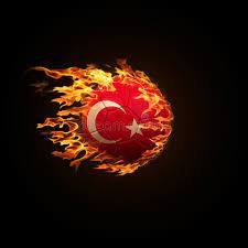 Nach dem beitritt zur ebu nahm russland erstmals 1994 am wettbewerb teil. Ein Fussball Mit Der Flagge Von Der Turkei Brennend Mit Feuer Fliegt An Stock Abbildung Illustration Von Abbildung Brennen 113672421