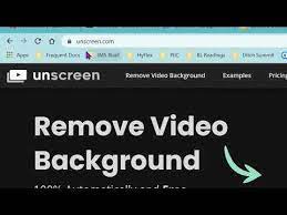 Use Unscreen To Remove Background From Videos Youtube Video Background Tech School Background