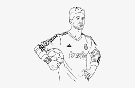 Free printable messi coloring pages. Soccer Coloring Pages Sergio Ramos Para Colorir Full Size Png Download Seekpng