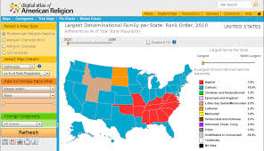 Atlases Of American Religion Print And Digital Lincoln Mullen