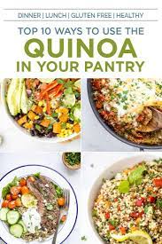 Top 10 Ways To Use The Quinoa In Your Pantry In 2020 Xmas Dinner Recipes Quinoa Salad Recipes Easy Lunch Recipes