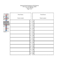 It is connected to the grounding terminal in an outlet box and run from the outlet box to the ground bus bar within an electric panel 7) explain rlc circuit? Electrical Panel Schedule For Fpe Stab Lok 40 Codemath Com