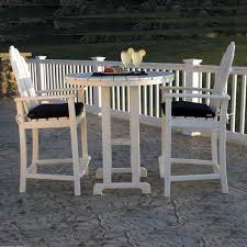 Polywood Classic Adirondack Bar Set Polywood Outdoor Furniture Outdoor Bar Furniture Outdoor Bar Sets