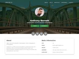 19 Free Html Resume Templates To Help You Land The Job