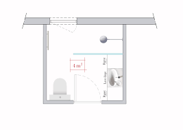 Plan D Architecte Pour Une Salle De Bain Carree De 4 M2 Plan Salle De Bain Idee Salle De Bain Amenagement Salle De Bain