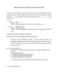 Demikianlah berita acara ini dibuat dengan segala keputusan sah yang telah disepakati dalam rapat. Doc Berita Acara Pcm Konsultan Pipit Samarinda Academia Edu