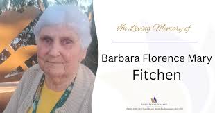 FITCHEN, Barbara Florence Mary
