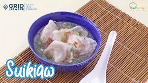 Shui sendiri berarti air, menerangkan cara pengolahan suikiaw yang direbus, jelas aji. Resep Suikiaw Resep Sup Pangsit Enak Untuk Imlek Youtube