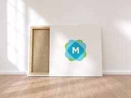 Download Square Canvas Poster Mockup Mockup Templates