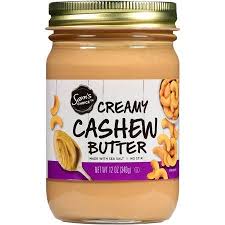 Shop for butter & margarine in dairy & eggs. Sam S Choice Creamy Cashew Butter 12 Oz Walmart Com Cashew Butter Butter Brands Cashew