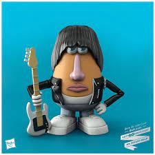 Famous People As Mr Potato Head Designtaxi Com Cabeca De Batata 60 Aniversarios Ilustracoes