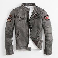 2016 New Men S Leather Jacket Slim Short Coat Collar Indian Totem Embroidery Motorcycle Jackets Mens Leather Jacket Slim Leather Jacket Men Jackets Men Fashion