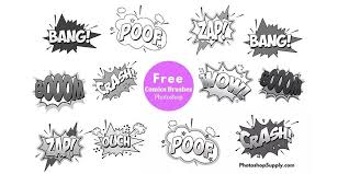 Music by my friends, killola. Comic Book Sound Effects Brushes Photoshop Brushes Free Photoshop Brushes Free Photoshop