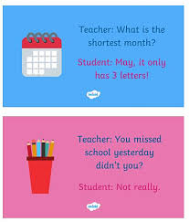 Funny teacher jokes are in a class of of their own! Funniest Teacher Jokes