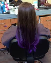 What comes to your mind once you see this image matters more! Purple And Brown Ombre Dark Brown To Purple Ombre Purple Hair Tips Brown Hair Tips Purple Ombre Hair