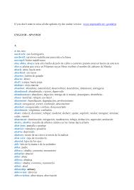 English Spanish Dictionary Diccionario Ingles Espanol 75