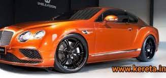 5 senarai kereta sedan pilihan hati. Bentley Kereta Malaysia