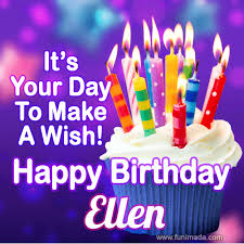 Happy Birthday Ellen Gifs Download Original Images On Funimada Com