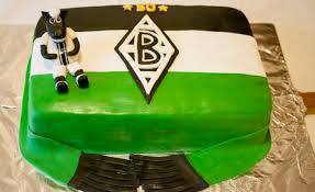 Geburtstage sind schließlich immer etwas übrigens: Borussia Monchengladbach Torte Rezepte Torten Franzis Backstube