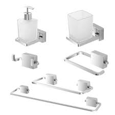 Rendilo unico e sentilo sempre più tuo, scegliendo gli accessori bagno di design che meglio rispecchiano il tuo stile. Set Accessori Bagno A Muro Con Due Modalita Di Fissaggio Velvet Ap5 Pack 19527 Defaultcombination