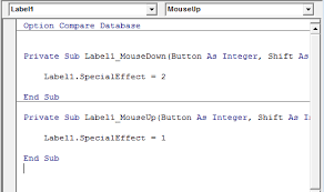 You must set the tab controls tab fixed height and width properties. Ms Access 2007 Set The Background Color Of A Button