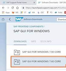 The sap support portal page focused on the sap software download center is the central location to download your company's sap software. Sap Gui Frontend Download Install Configure For Windows