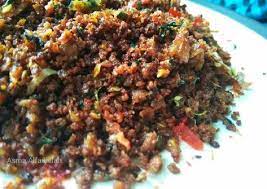 Resep Abon Oncom Pedas Tutug Oncom Oleh Dapoer Asfa Recipe Memasak Makanan Resep