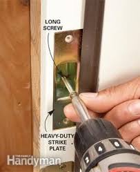 Solid steel construction 3/32 thick. Home Theft Protection Secure Your Garage Diy Home Security Home Security Tips Home Protection