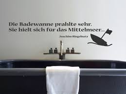 Wandtattoo Die Badewanne Prahlte Sehr Wandtattoos De Wandtattoo Spruche Wandtattoo Badezimmer Ringelnatz