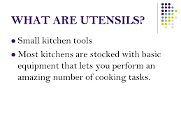 We did not find results for: Kitchen Equipment The Names And Uses Of Various Kinds Of Utensils Ppt Video Online Download