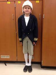 Maybe you would like to learn more about one of these? Homemade George Washington Costume Everything Created From Old Clothes And T George Washington Costume Kids George Washington Costume Thomas Jefferson Costume