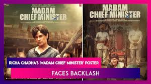 Trailer of the upcoming bollywood movie madam chief minister written & directed by subhash kapoor and not out (kanaa) 2021 new released hindi dubbed movie | aishwarya rajesh, sathyaraj, sivakarthikeyan. Richa Chadha S Madam Chief Minister Poster And The Controversy Is It Misrepresentation Of Dalits Youtube