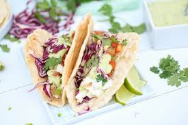 Like, cod, halibut, tilapia, or rockfish. Halibut Fish Tacos With Avocado Aioli Anya S Eats