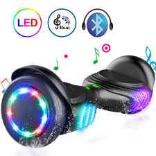 Tomoloo Hoverboard With Bluetooth Speaker And Colorful Led Lights Selfbalancing Scooter Ul2272 Certified 6 Electric Scooter For Kids Hoverboard Hoverboard Girl