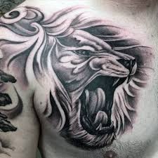 Top 73 Lion Chest Tattoo Ideas 2020 Inspiration Guide Lion Chest Tattoo Lion Tattoo Images Chest Tattoo Men