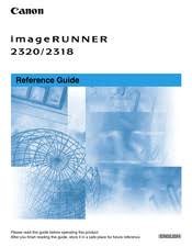 Pilote scan canon ir 2520 : Canon Imagerunner 2420 Manuals Manualslib