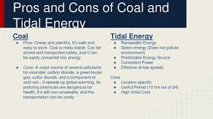 Tidal Energy Pros And Cons Energy Etfs