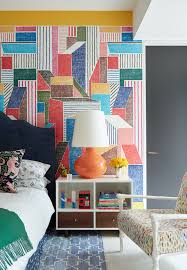 Whether you choose wallpaper or a fun, colorful mural like this living room. 50 Innovative Wallpaper Design Ideas Colorful Wallpaper For Walls