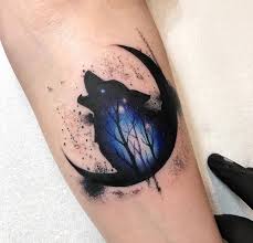 She Wolf Tattoo Tattoos Moon Wolf Wolves Love Wolf Tattoo Sleeve Wolf Tattoo Design Wolf Tattoos For Women
