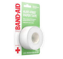 BAND-AID® Brand HURT-FREE® First-Aid Medical Paper Tape