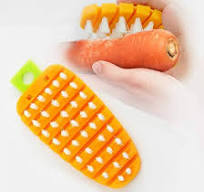Amazon.com: Fruit and Vegetable Cleaning Brushes Carrot ...