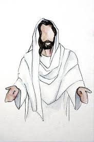 789 x 1425 file type: Printable Jesus Painting Christ Jesus In White Jesus Watercolor Painting Christian Art Lds Art Christ With Arms Open No Face Painting Jesus Drawings Jesus Christ Painting Christian Drawings