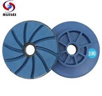 4 Inch Snail Lock Edge Polishing Pad 100 mm Edge Grinding Wheel Granite Marble Stone Concrete Abrasive Disc Polish Wheel - AliExpress 1420