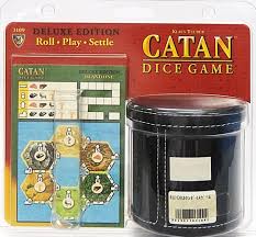 The catan dice game was released in 2007. Settlers Of Catan Dice Game Deluxe Edition With Japanese Translation Toy Hobby Suruga Ya Com