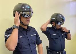 'saya dapat arahan' (i got orders). the man said that he was told to pay rm50 to get his. Robocop Shows Up At Ktm As Auxiliary Police Wear Temperature Scanner Helmets Laptrinhx News
