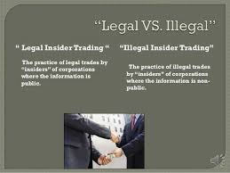 That example you provided is not insider trading. What Exactly Is Insider Trading Quora