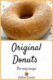 Original Donuts The Easy Recipe Recette Donuts Recettes De Cuisine Recette Facile