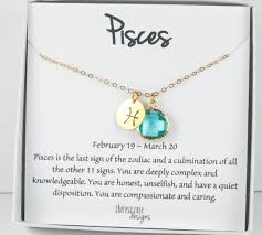 New/tags authentic pandora sparkling cancer zodiac charm #798434c01. Pisces Zodiac Gold Necklace Pisces March Necklace March Etsy Pisces Jewelry Pisces Pisces Zodiac