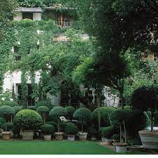 Yes We Re Borderline Obsessed With Topiary But Anouskahempeldesign Garden Is Also A Great Lesson In How To Mass Landscape Design Services Garden View Topiary